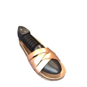 Danskin rose gold lavish slide